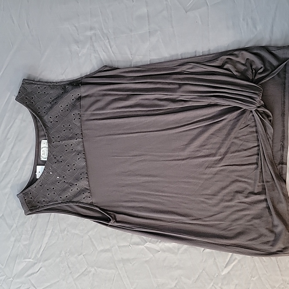 Olive green tank top